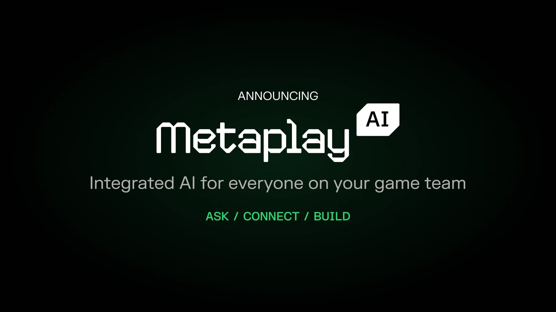 Announcing Metaplay AI: Integrated AI for Everyone on Your Game Team