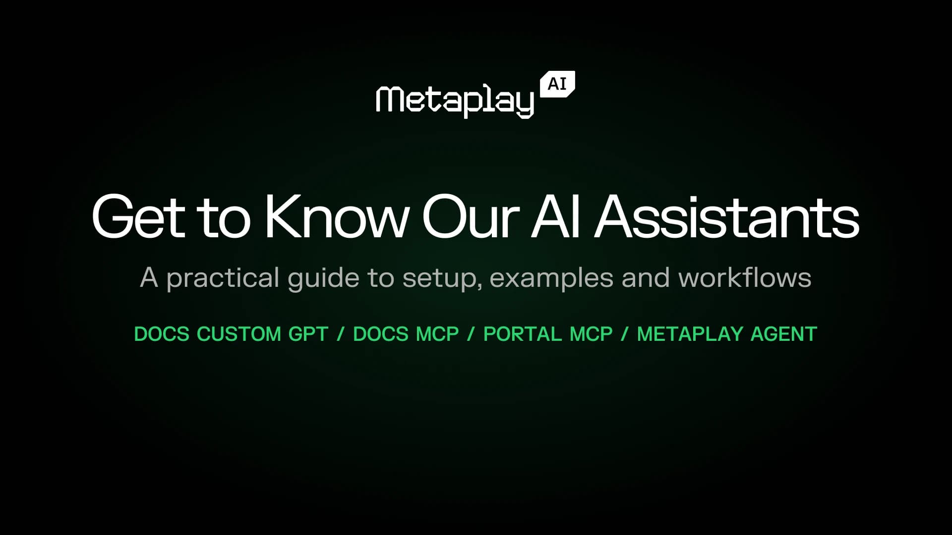 Get to Know Metaplay's AI Assistants