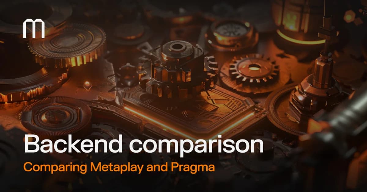 Metaplay vs Pragma: Which Game Backend Should You Choose?