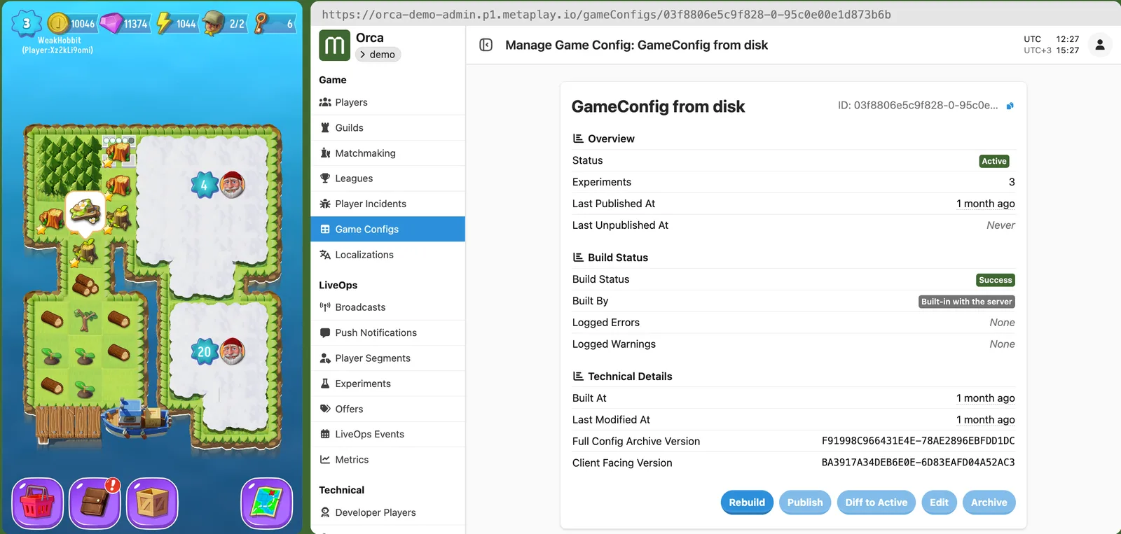 Merge board and game configs