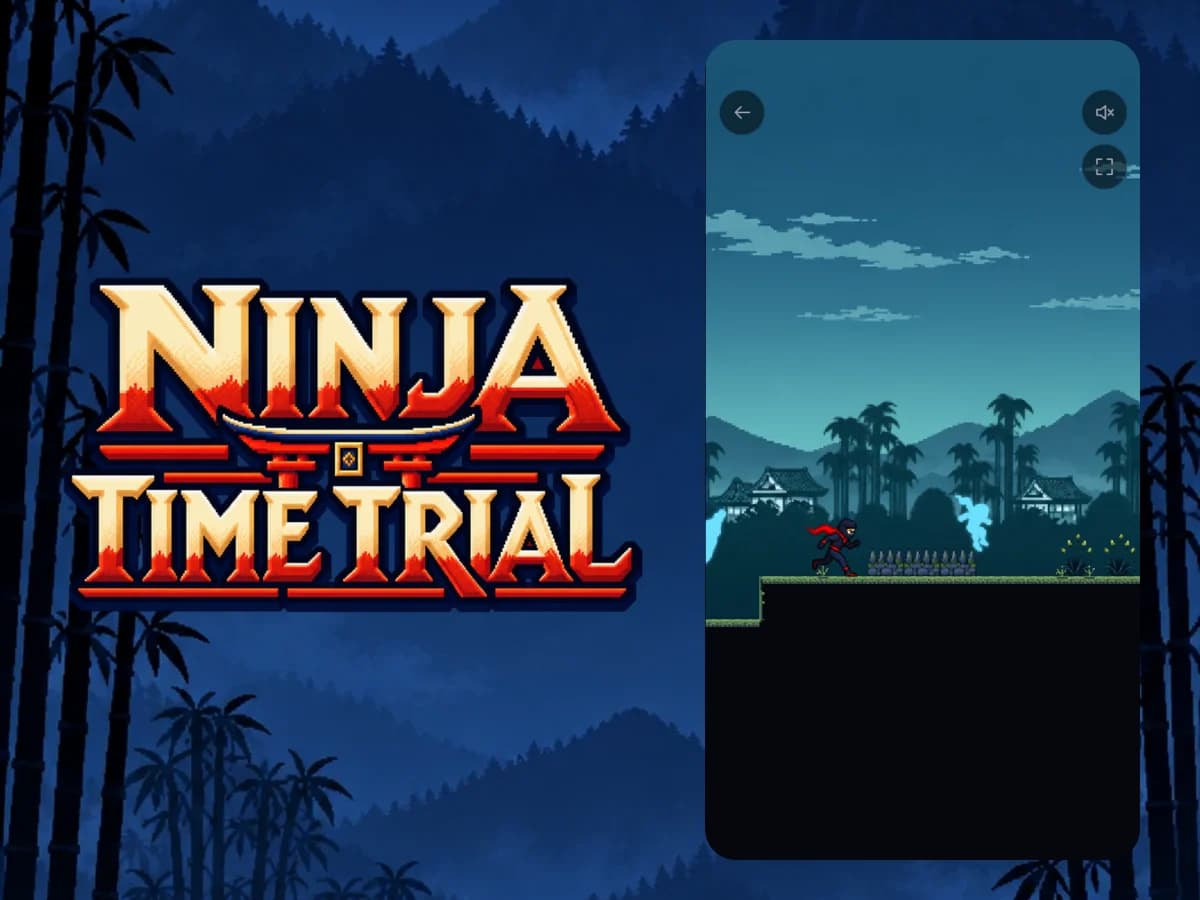 Server-validated real-time runner sample gameplay