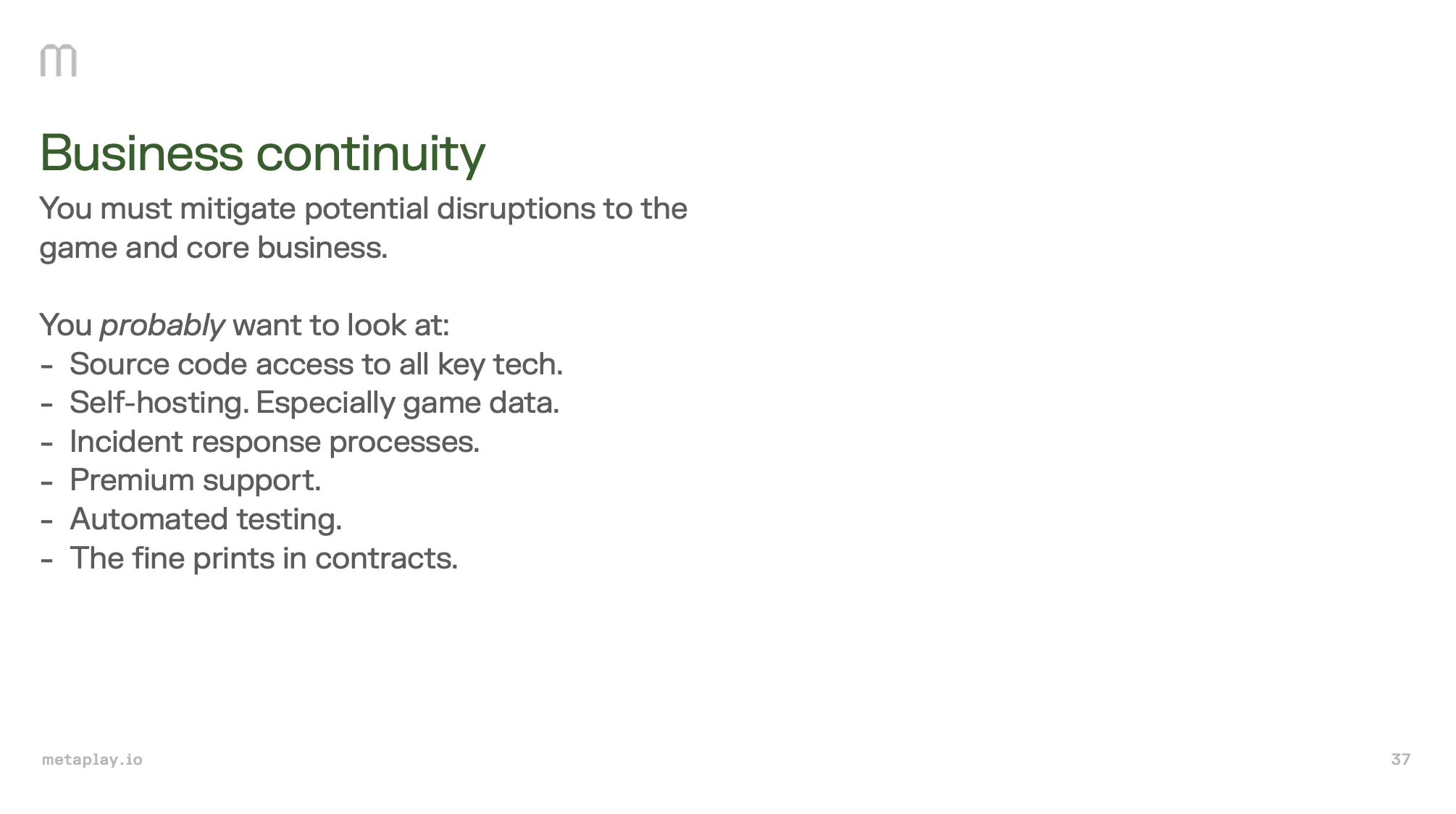Automated testing pipelines for live games