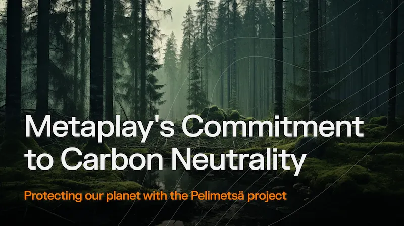 Metaplay's Commitment to Carbon Neutrality