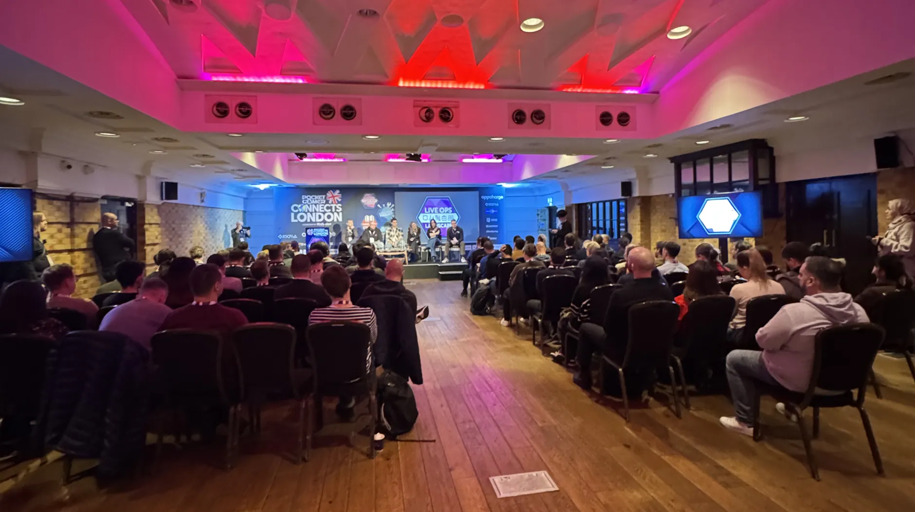 Full house at the PGC London LiveOps panel