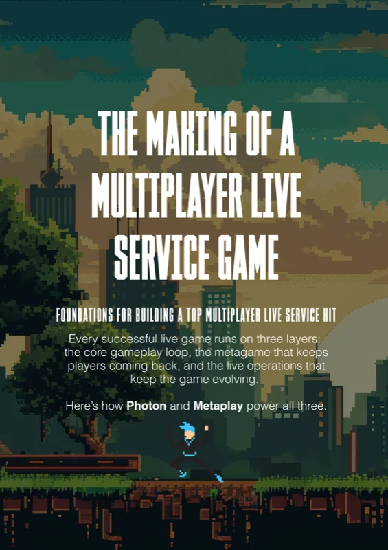The Making of a Multiplayer Live Service Game — framework chapter